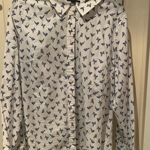 Womens blue bird shirt💙